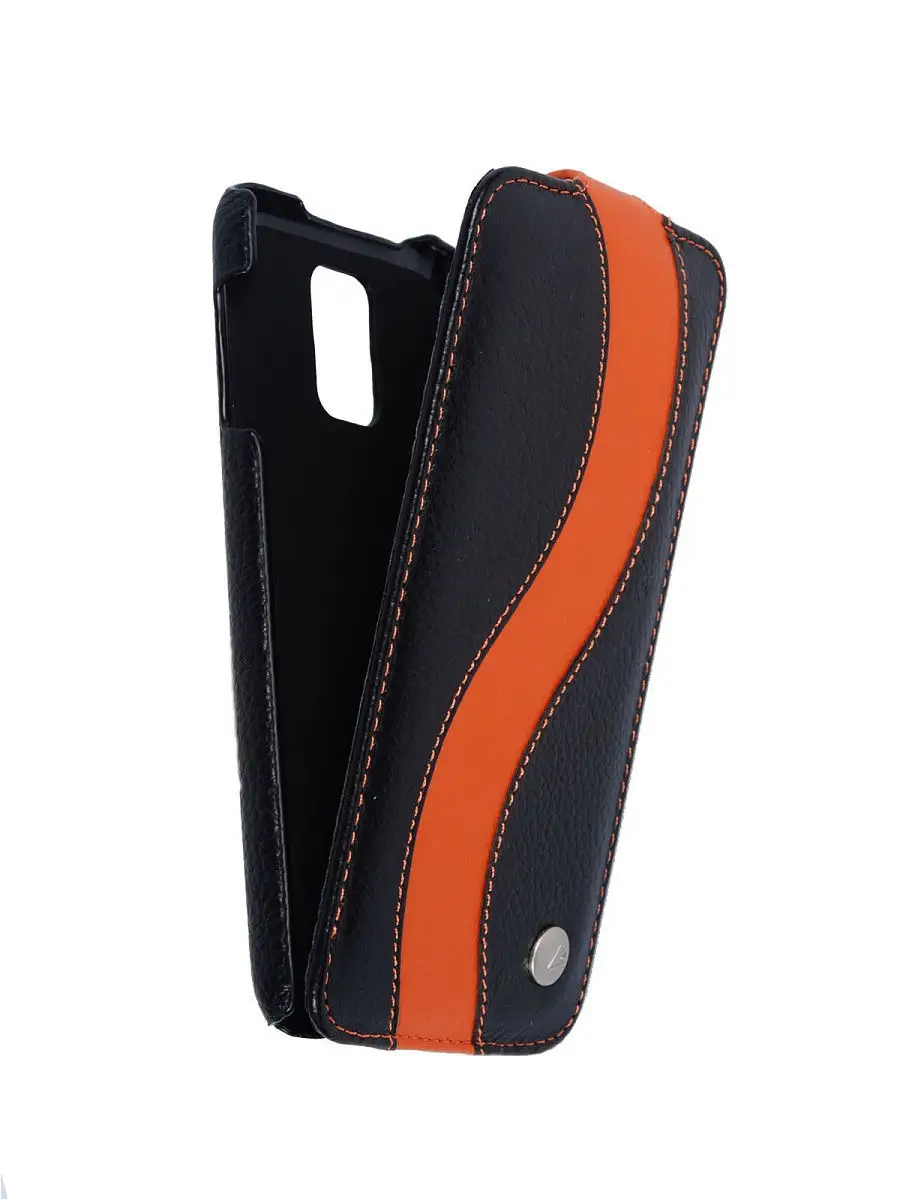 Кожаный чехол книжка Melkco Jacka Type для Samsung Galaxy S5 SE черный с оранжевой полосой
Кожаный чехол книжка Melkco Jacka Type для Samsung Galaxy S5 SE черный с оранжевой полосой