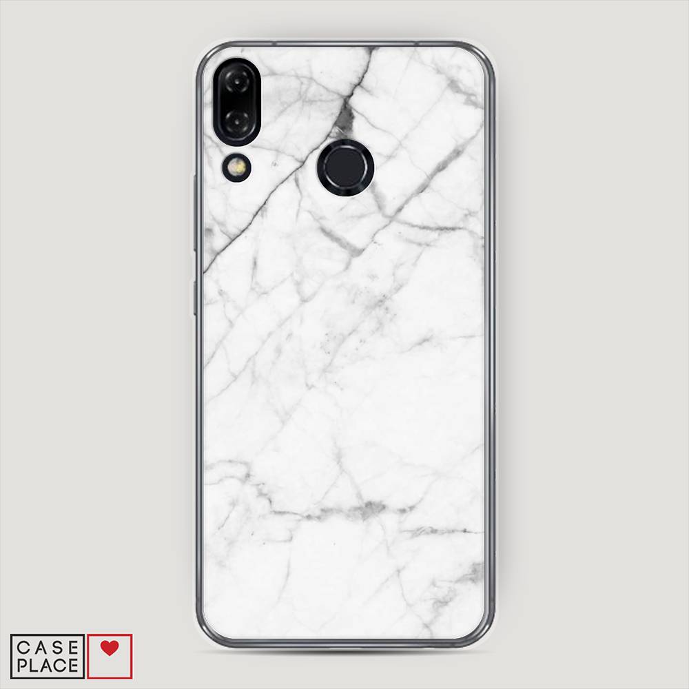 фото Чехол awog "светлый мрамор" для asus zenfone 5z zs620kl