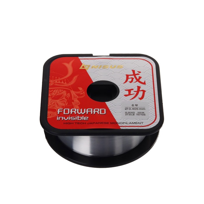 Леска Nisus Forward Invisible, диаметр 0.405 мм, тест 12.3 кг, 100 м, прозрачная, Прозрачный
Леска Nisus Forward Invisible, диаметр 0.405 мм, тест 12.3 кг, 100 м, прозрачная, Прозрачный