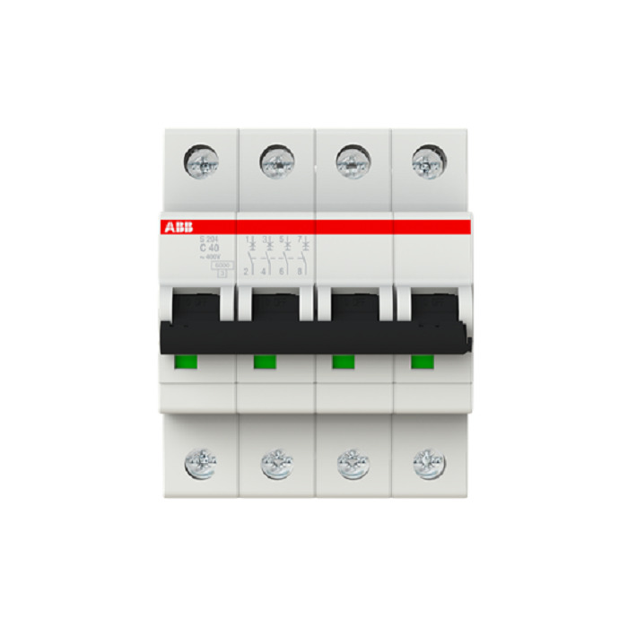 Выключатель автоматический ABB 4-пол S204 C40 2CDS254001R0404, S203-C10_серый_C_4
Выключатель автоматический ABB 4-пол S204 C40 2CDS254001R0404, S203-C10_серый_C_4