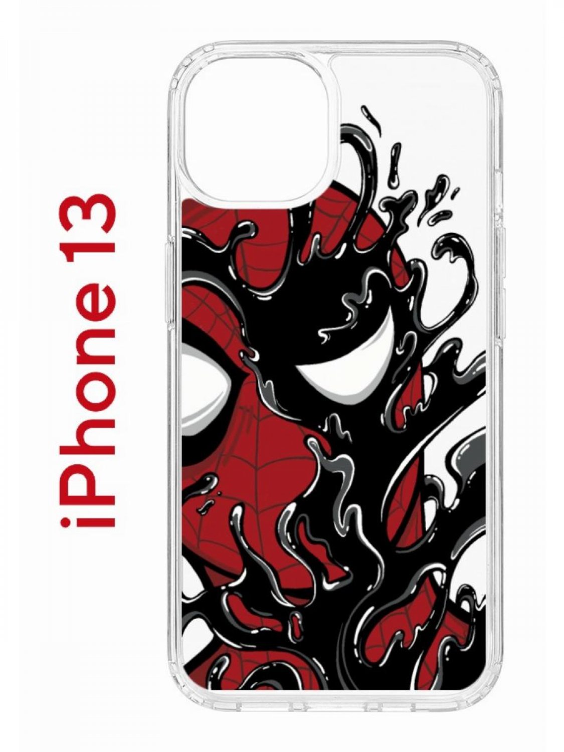 Чехол на iPhone 13 с принтом Kruche Print Spider-Man-Venom, бампер с защитой камеры, Прозрачный;красный;черный;серый, Айфон 13
Чехол на iPhone 13 с принтом Kruche Print Spider-Man-Venom, бампер с защитой камеры, Прозрачный;красный;черный;серый, Айфон 13