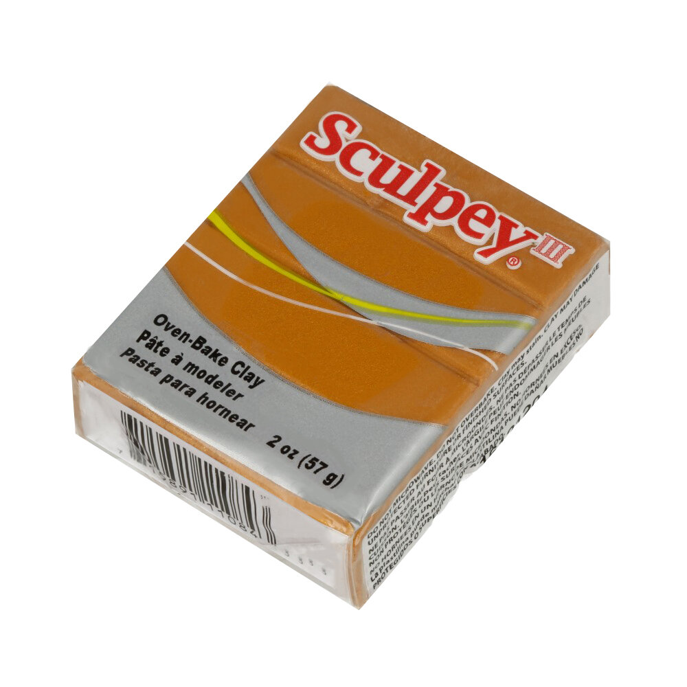 Полимерная глина Sculpey III полимерная глина S302 57 г 1086 под золото, Золотистый, S302
Полимерная глина Sculpey III полимерная глина S302 57 г 1086 под золото, Золотистый, S302