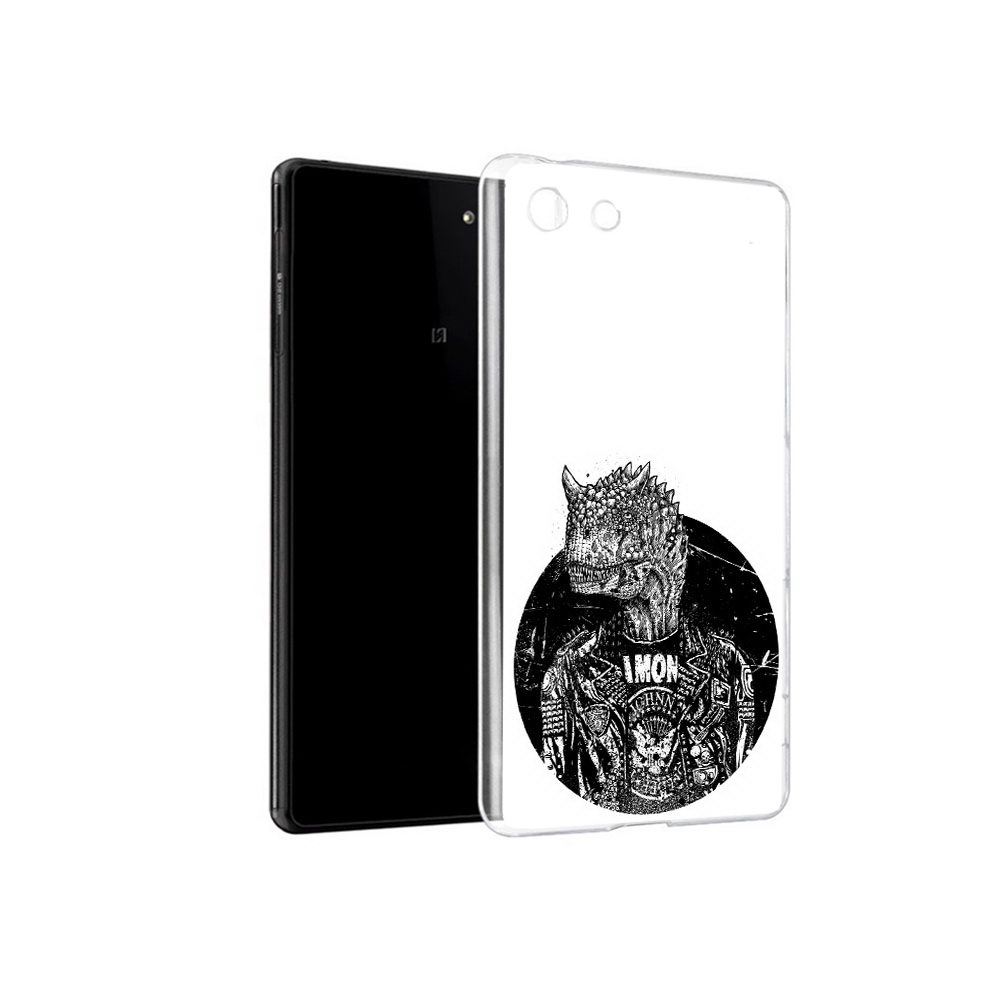 Чехол MyPads Tocco для Sony Xperia M5 динозавр в куртке (PT16167.241.328), Прозрачный, Tocco 
Чехол MyPads Tocco для Sony Xperia M5 динозавр в куртке (PT16167.241.328), Прозрачный, Tocco