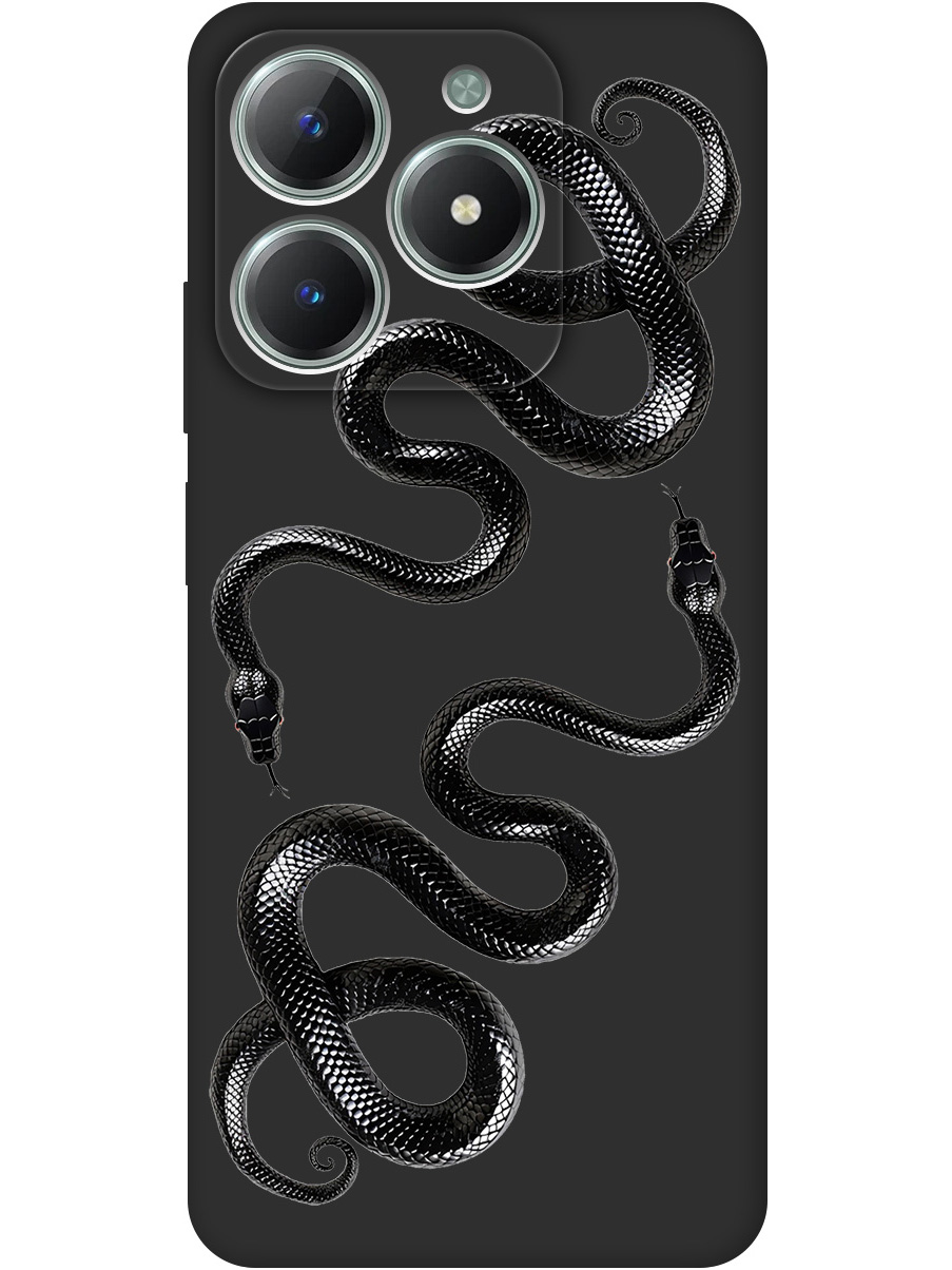 Силиконовый чехол на Realme C61 / C63 с принтом "Черные мамбы" матовый черный, 785979613
Силиконовый чехол на Realme C61 / C63 с принтом "Черные мамбы" матовый черный, 785979613