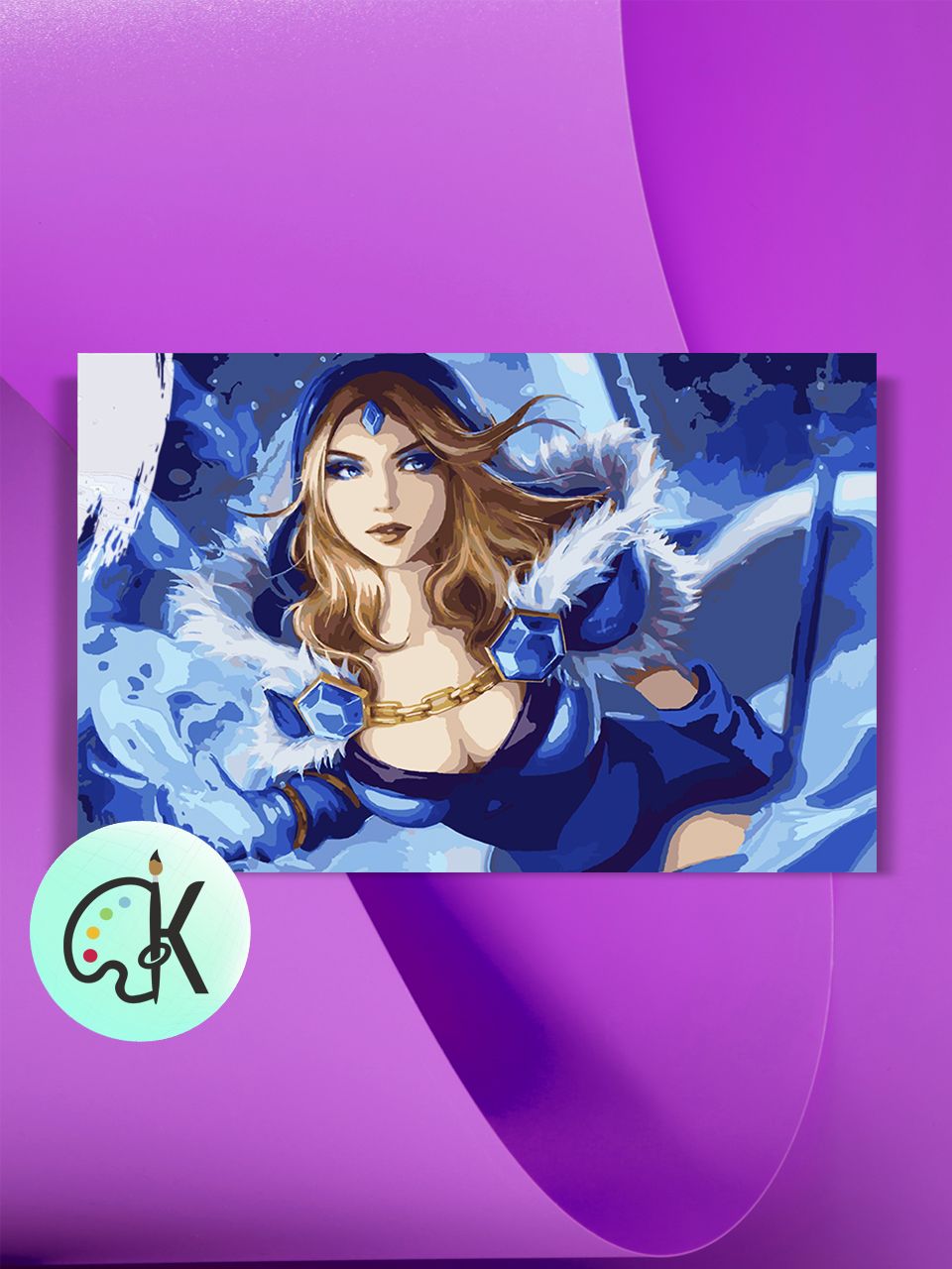 Картина по номерам на холсте Культура Цвета Dota 2 - Crystal Maiden, 40 х 60 см, Dota 2 - Crystal Maiden
Картина по номерам на холсте Культура Цвета Dota 2 - Crystal Maiden, 40 х 60 см, Dota 2 - Crystal Maiden