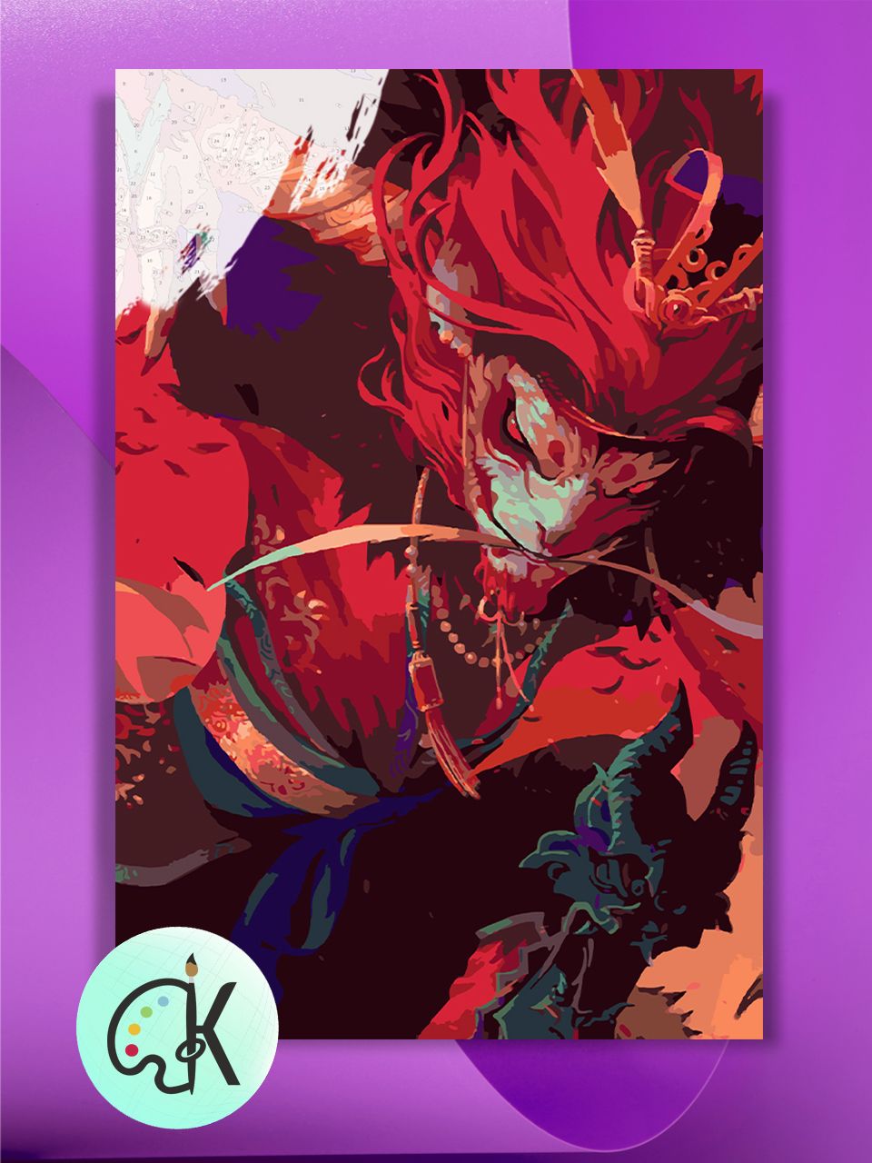 Картина по номерам на холсте Культура Цвета Dota 2 - Monkey King, 40 х 60 см, Dota 2 - Monkey King
Картина по номерам на холсте Культура Цвета Dota 2 - Monkey King, 40 х 60 см, Dota 2 - Monkey King