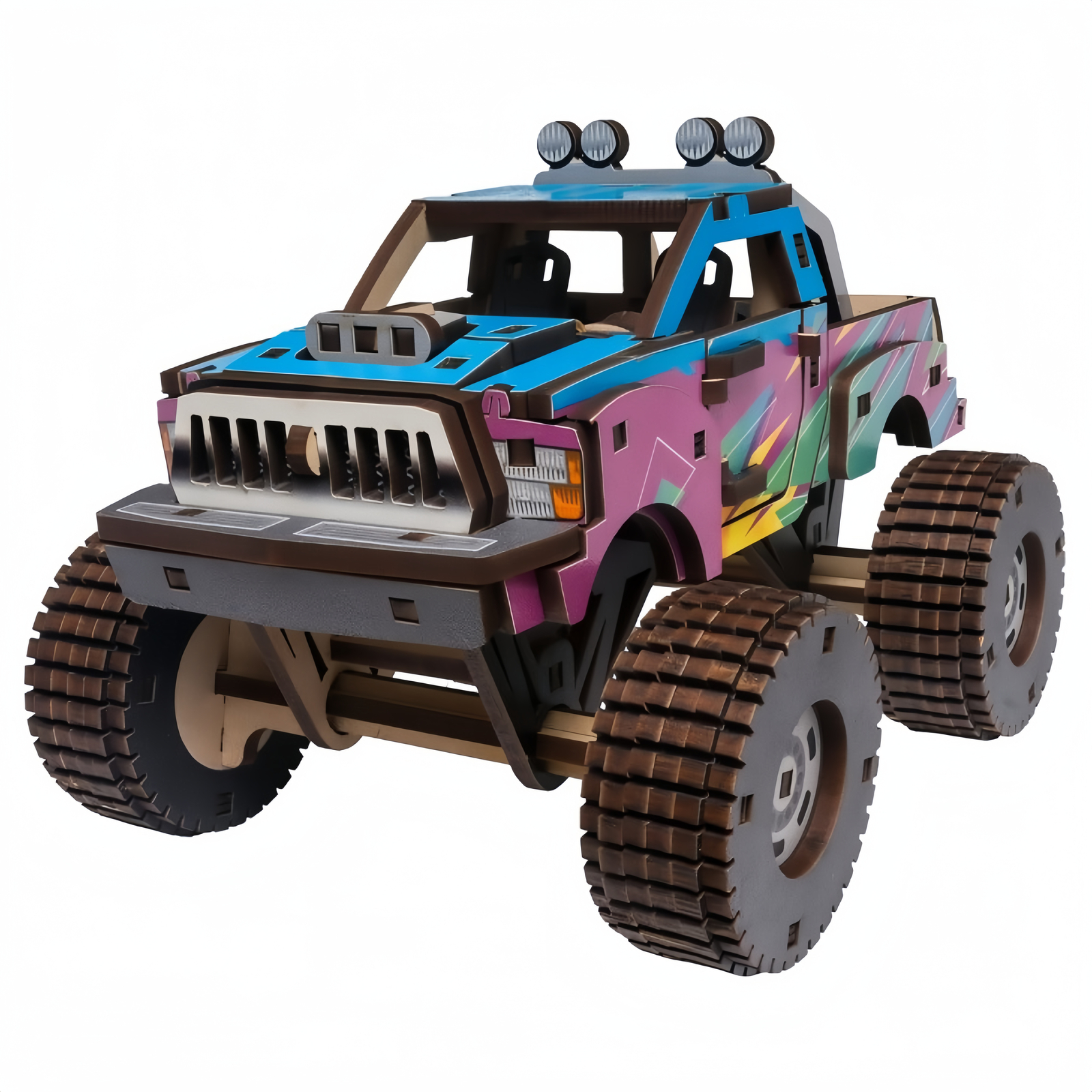 Сборная модель Unidragon UniModels Monster Truck, 18,5 х 14 х 24,5 см, 123 детали, Монстр Трак
Сборная модель Unidragon UniModels Monster Truck, 18,5 х 14 х 24,5 см, 123 детали, Монстр Трак