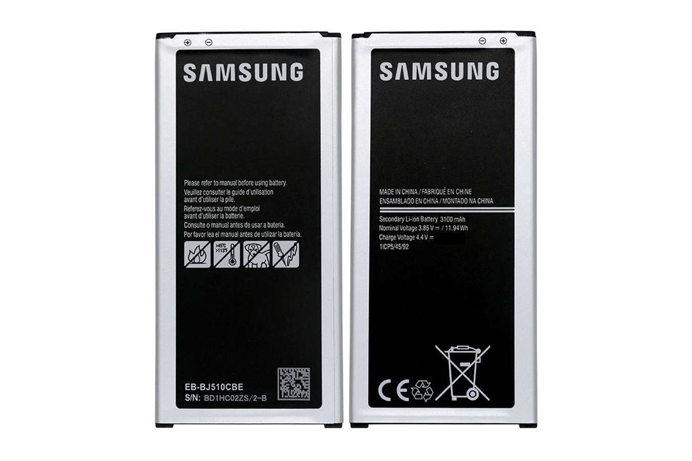 Аккумуляторная батарея Samsung SM-J510 для смартфона Samsung Samsung Galaxy J5 серый, SM-J510
Аккумуляторная батарея Samsung SM-J510 для смартфона Samsung Samsung Galaxy J5 серый, SM-J510