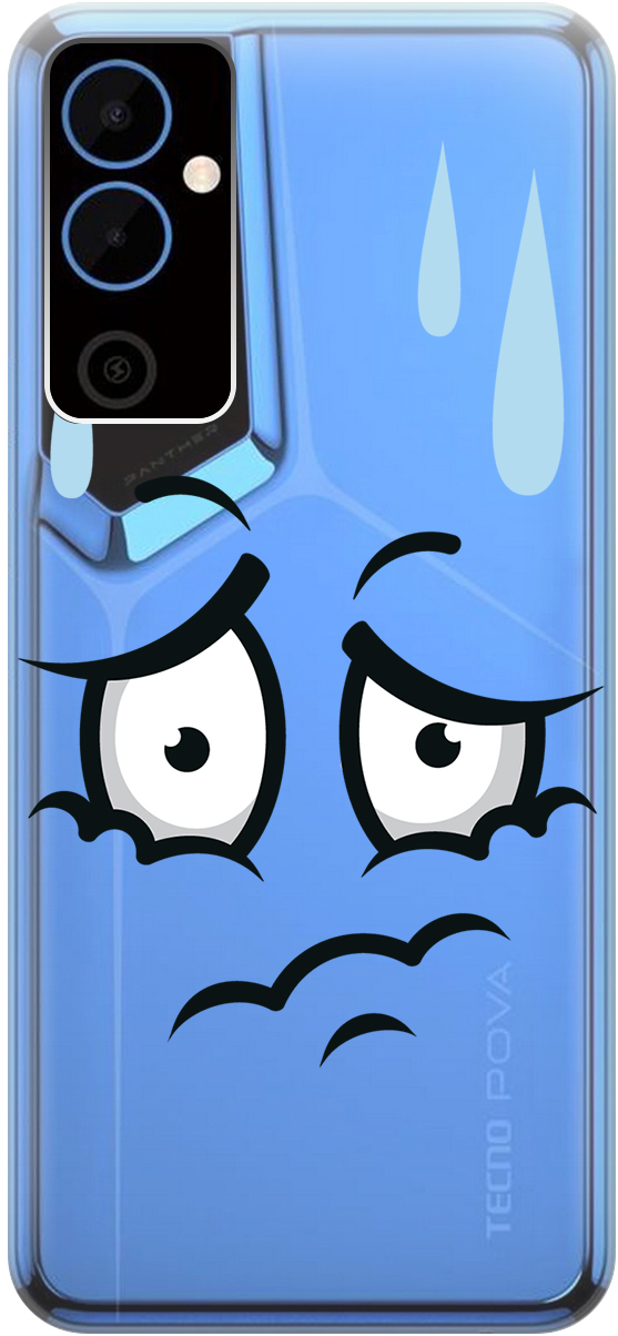 Силиконовый чехол на Tecno Pova Neo 2 "Confused Face", Прозрачный;белый;голубой, 20001476
Силиконовый чехол на Tecno Pova Neo 2 "Confused Face", Прозрачный;белый;голубой, 20001476