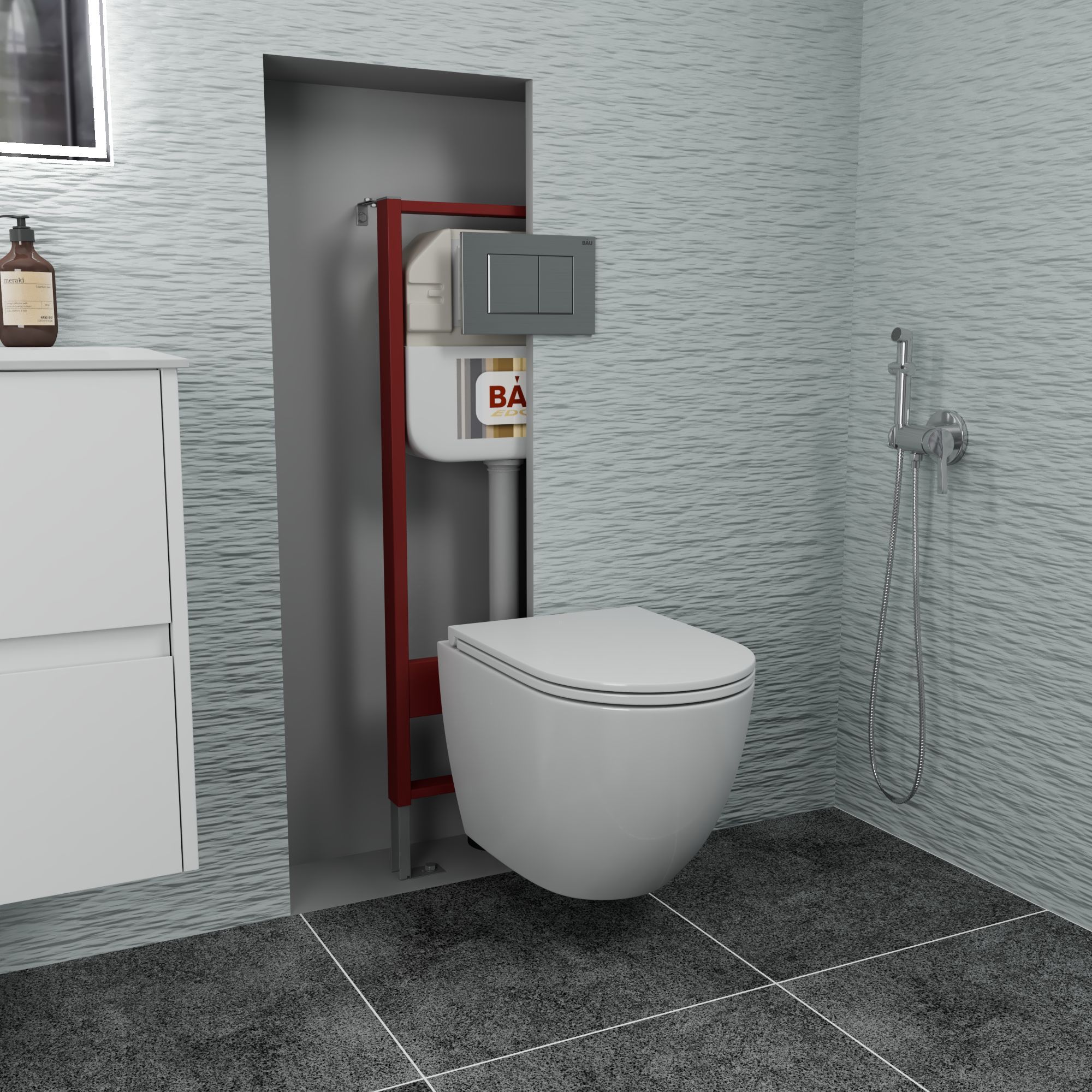 Комплект BAU 6 в 1: инсталляция BAU NEO 45, унитаз Bau Dream Hurricane3, сиденье, клавиша, NEO45700_BL0001-HQ3
Комплект BAU 6 в 1: инсталляция BAU NEO 45, унитаз Bau Dream Hurricane3, сиденье, клавиша, NEO45700_BL0001-HQ3