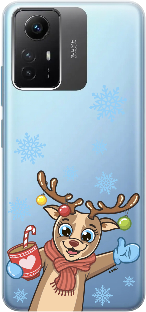 Силиконовый чехол на Xiaomi Redmi Note 12s "Christmas Deer", Прозрачный;красный;коричневый, 20001468
Силиконовый чехол на Xiaomi Redmi Note 12s "Christmas Deer", Прозрачный;красный;коричневый, 20001468