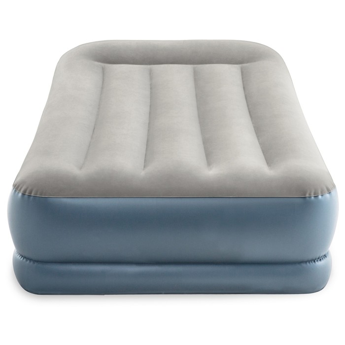 Надувная кровать Intex Pillow rest mid-rise bed со встроенным насосом 64116ND 191x99x30 см, Серый, Pillow rest mid-rise bed
Надувная кровать Intex Pillow rest mid-rise bed со встроенным насосом 64116ND 191x99x30 см, Серый, Pillow rest mid-rise bed