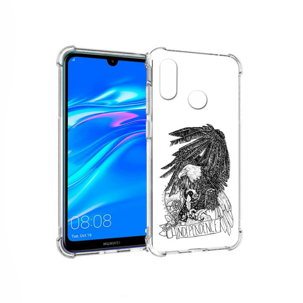 Чехол MyPads Tocco для Huawei Y9 черно белый сокол (PT227091.35.688), Прозрачный, Tocco
Чехол MyPads Tocco для Huawei Y9 черно белый сокол (PT227091.35.688), Прозрачный, Tocco