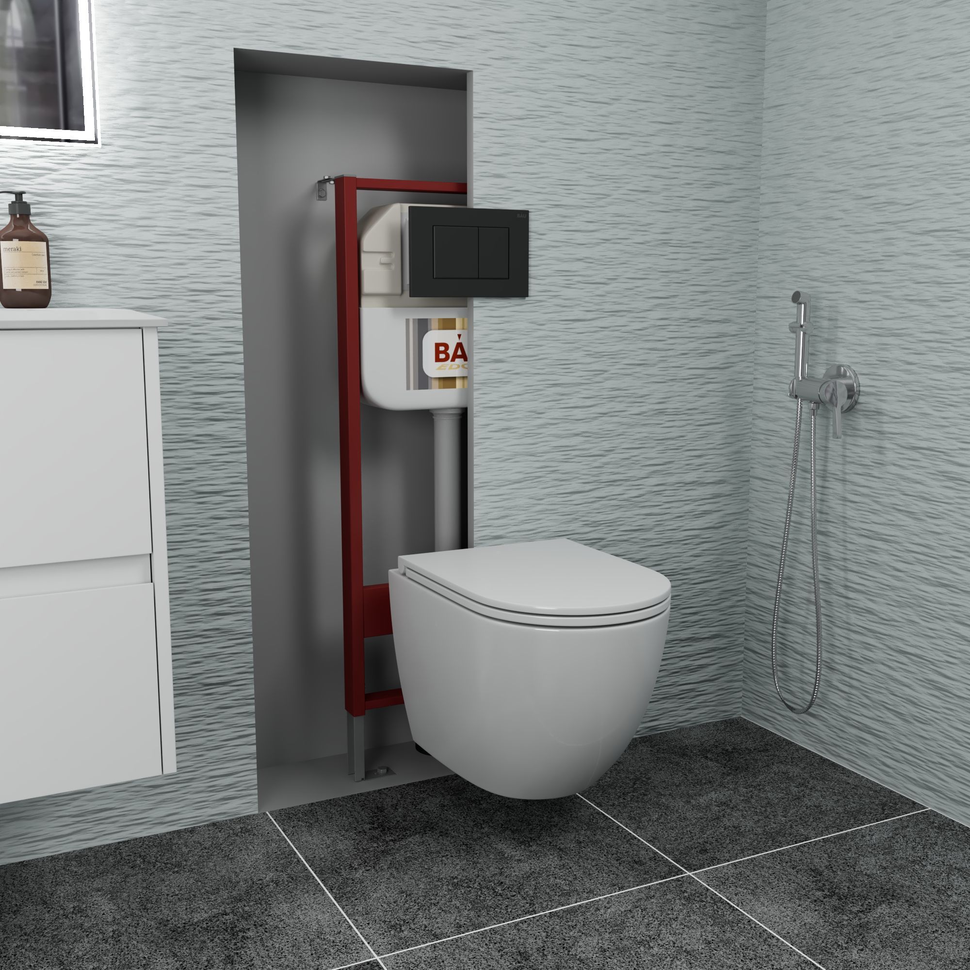 Комплект BAU 6 в 1: инсталляция BAU NEO 45, унитаз Bau Dream Hurricane3, сиденье, клавиша, NEO45700_BL0001-HQ3
Комплект BAU 6 в 1: инсталляция BAU NEO 45, унитаз Bau Dream Hurricane3, сиденье, клавиша, NEO45700_BL0001-HQ3