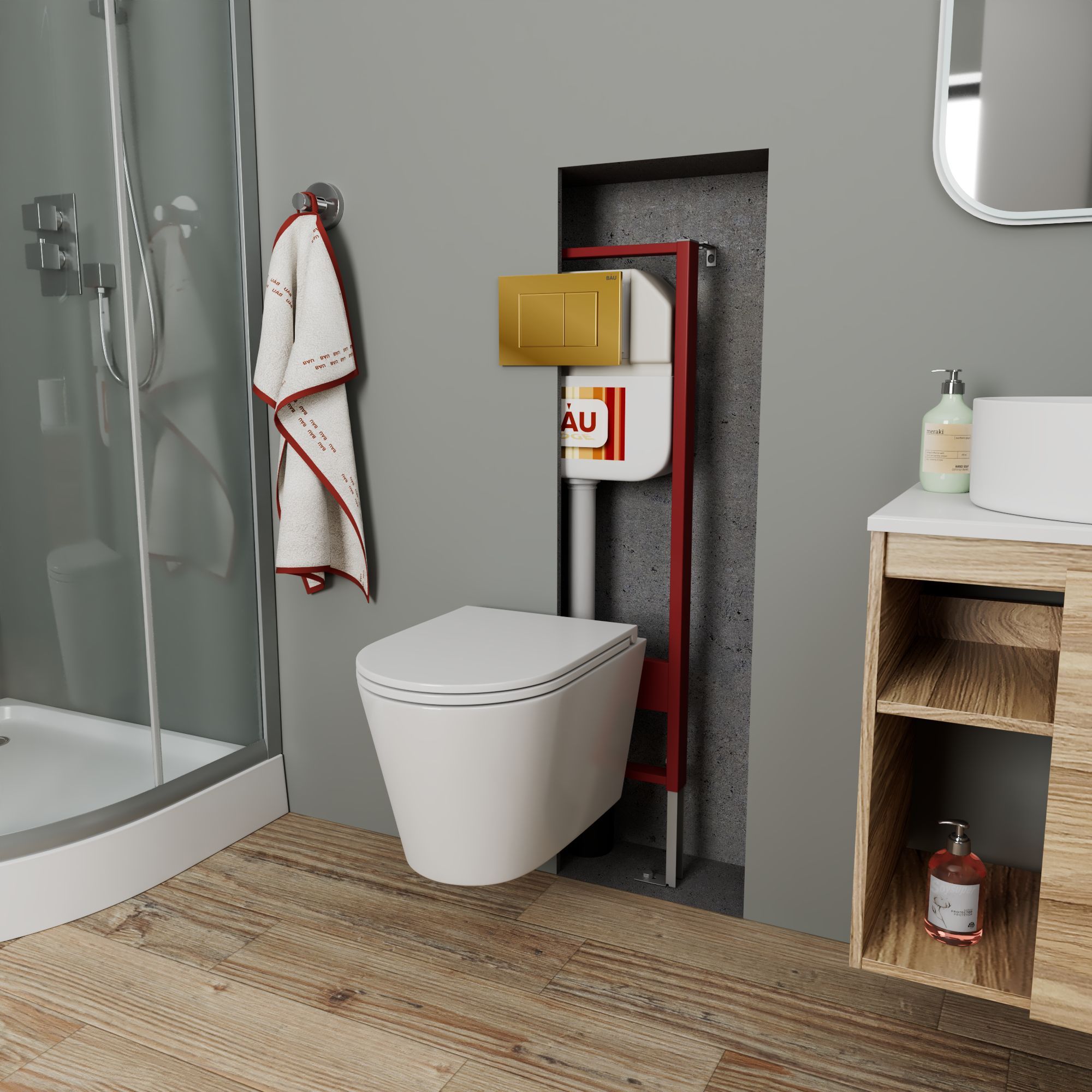 Комплект BAU 6в1: инсталляция BAU NEO 45, унитаз Bau Nimb Hurricane3, сиденье, клавиша, NEO45700_BK0001-HQ3
Комплект BAU 6в1: инсталляция BAU NEO 45, унитаз Bau Nimb Hurricane3, сиденье, клавиша, NEO45700_BK0001-HQ3