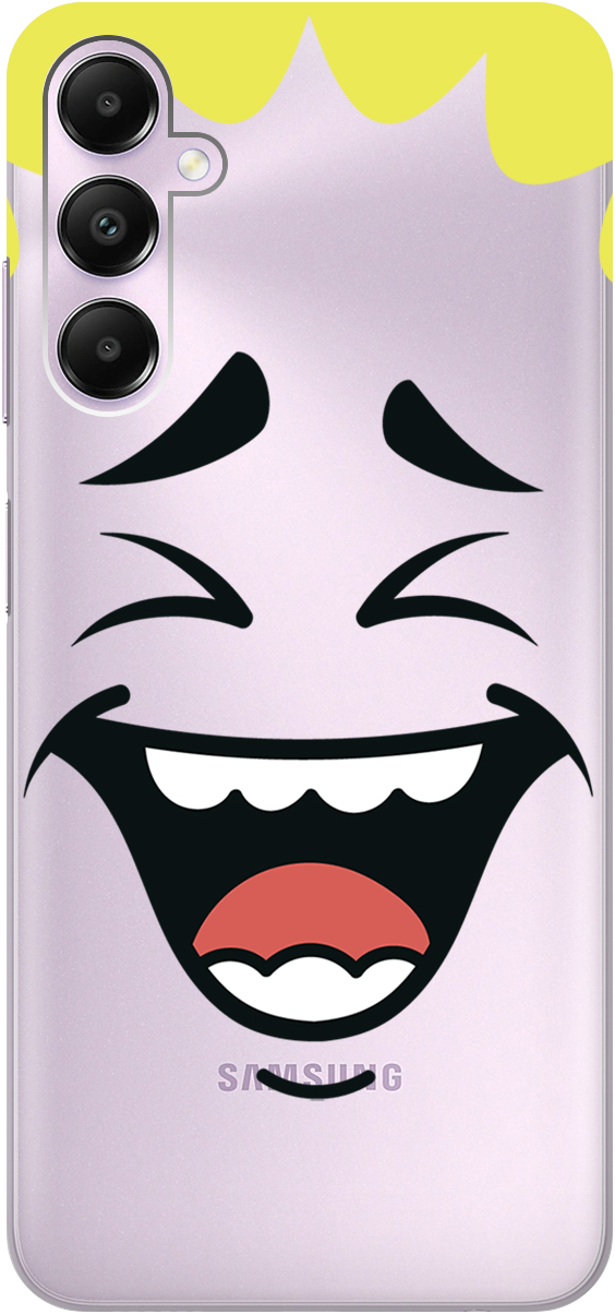 Силиконовый чехол на Samsung Galaxy A05s "Laughing Face", Прозрачный;желтый;белый;красный, 20001456
Силиконовый чехол на Samsung Galaxy A05s "Laughing Face", Прозрачный;желтый;белый;красный, 20001456