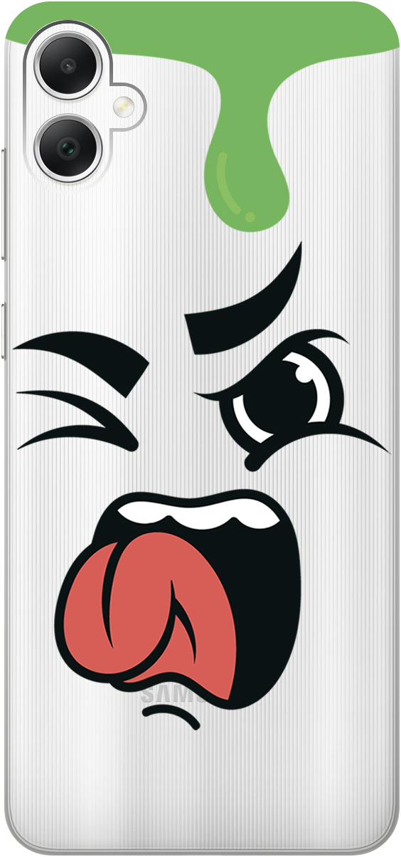 Силиконовый чехол на Samsung Galaxy A05 "Nasty Face", Прозрачный;зеленый;белый, 20001452
Силиконовый чехол на Samsung Galaxy A05 "Nasty Face", Прозрачный;зеленый;белый, 20001452