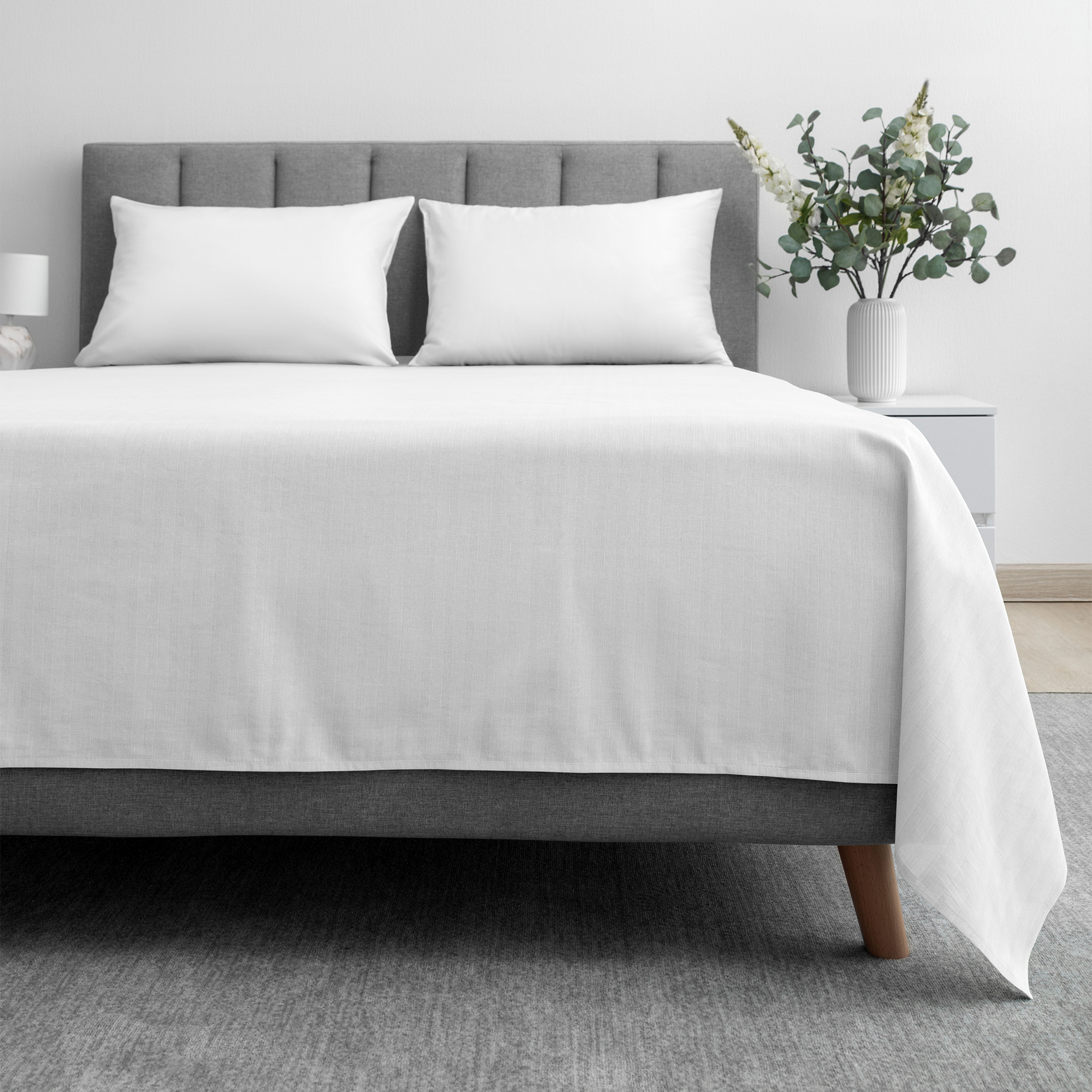 Простыня LOVEME евро 220х240 см поплин в страйп дизайне цвет Warm white 100 % хлопок
Простыня LOVEME евро 220х240 см поплин в страйп дизайне цвет Warm white 100 % хлопок