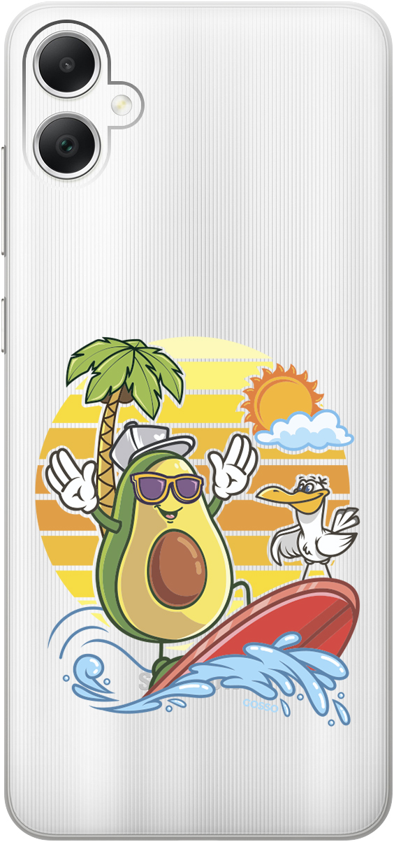 Силиконовый чехол на Samsung Galaxy A05 "Avocado Surfer", Прозрачный;желтый;зеленый;фиолетовый, 20001452
Силиконовый чехол на Samsung Galaxy A05 "Avocado Surfer", Прозрачный;желтый;зеленый;фиолетовый, 20001452