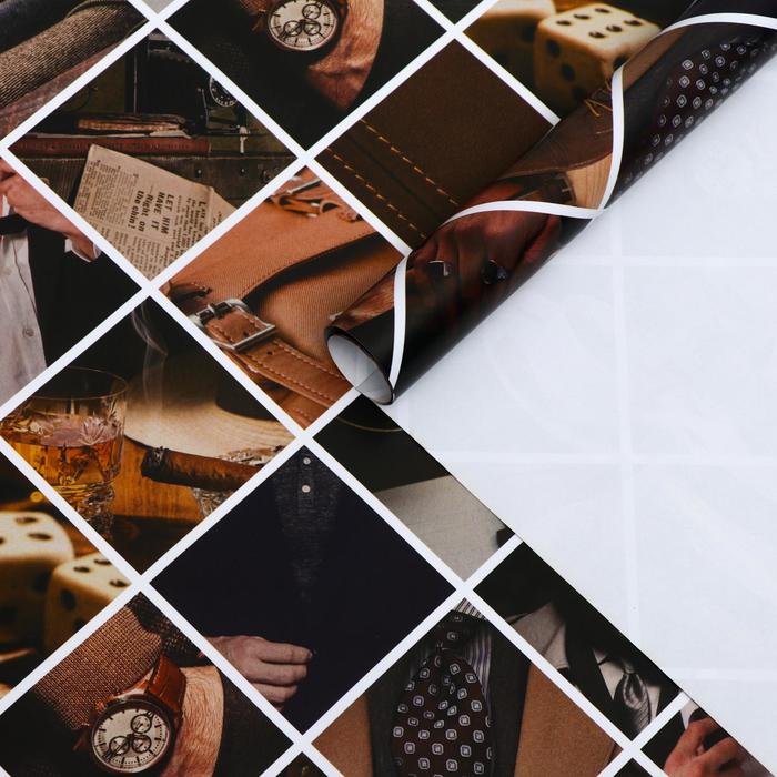 Бумага упаковочная глянцевая "Мужская мода", 0,5 х 0,7 м, Коллекция упаковки "Мужской характер"
Бумага упаковочная глянцевая "Мужская мода", 0,5 х 0,7 м, Коллекция упаковки "Мужской характер"