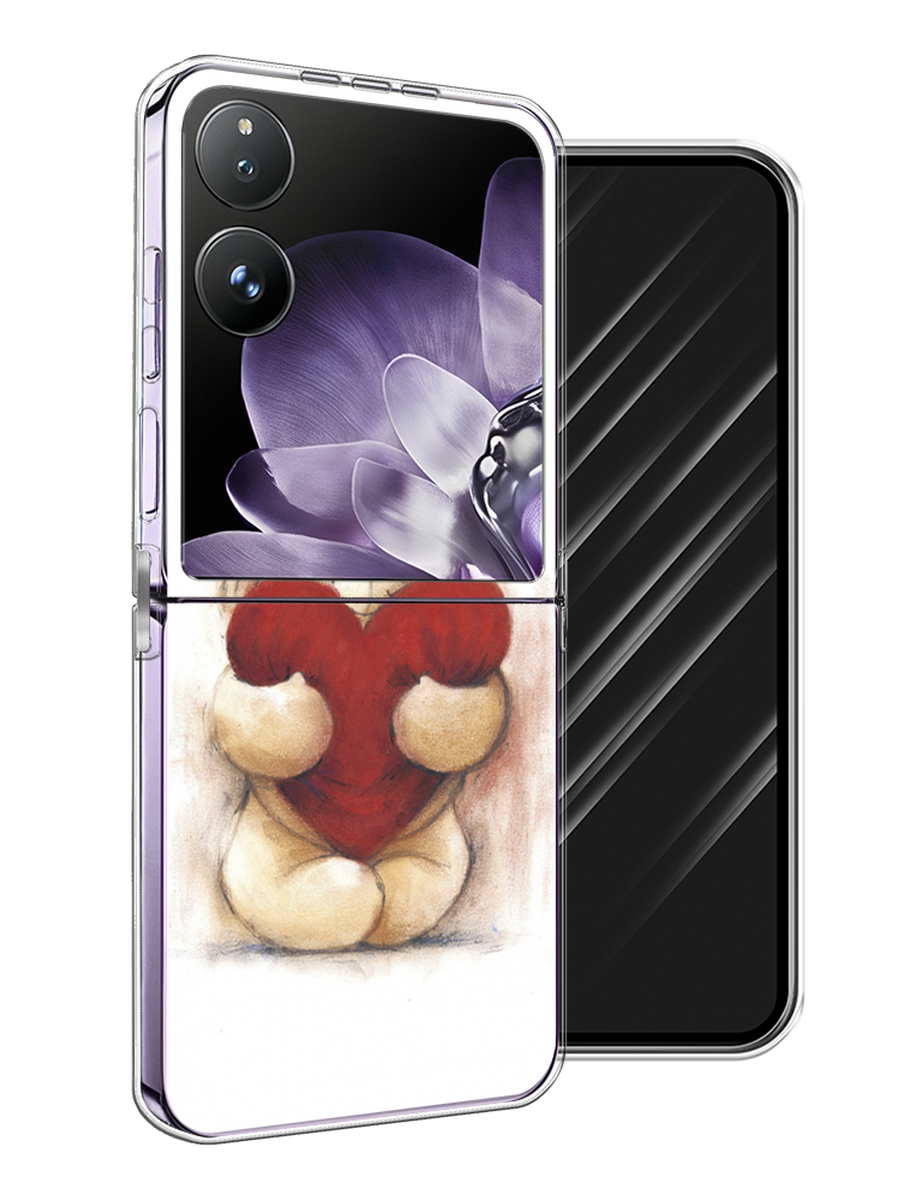 Чехол Awog на Xiaomi Mix Flip "Мишка с сердцем 1", Белый;бордовый;бежевый, 323150-1
Чехол Awog на Xiaomi Mix Flip "Мишка с сердцем 1", Белый;бордовый;бежевый, 323150-1