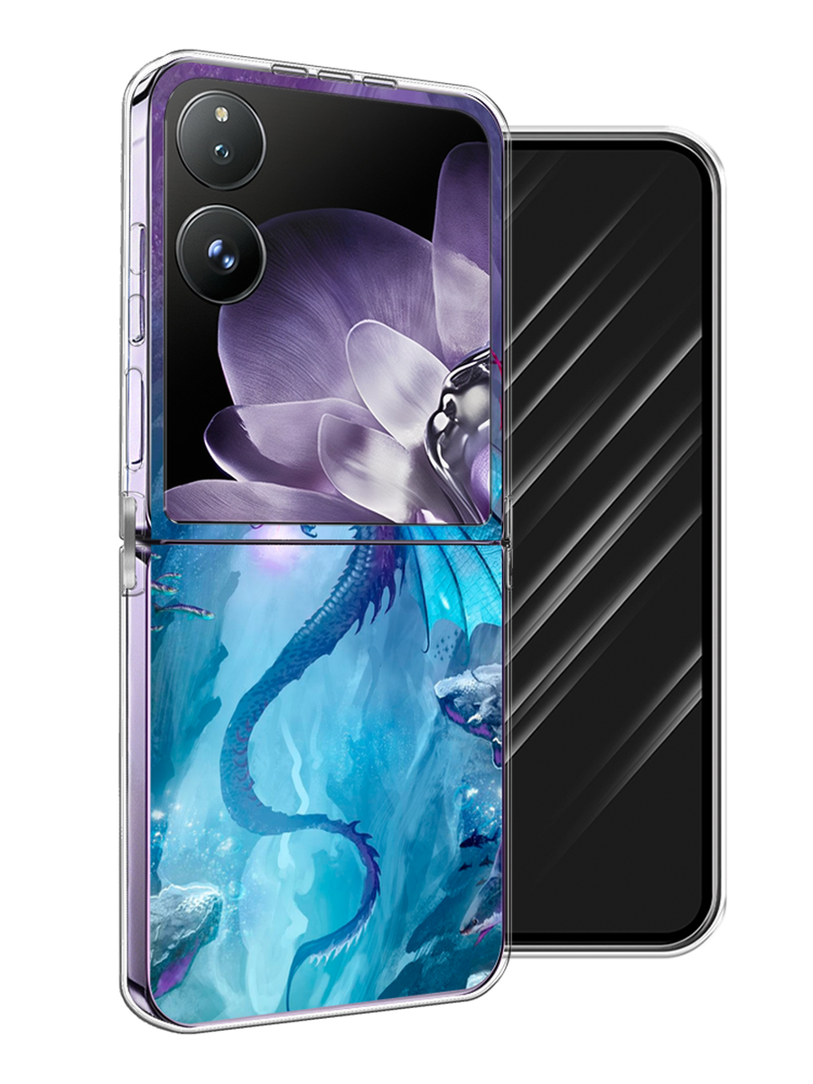 Чехол Awog на Xiaomi Mix Flip "Водный дракон", Голубой;фиолетовый;синий, 323150-1
Чехол Awog на Xiaomi Mix Flip "Водный дракон", Голубой;фиолетовый;синий, 323150-1