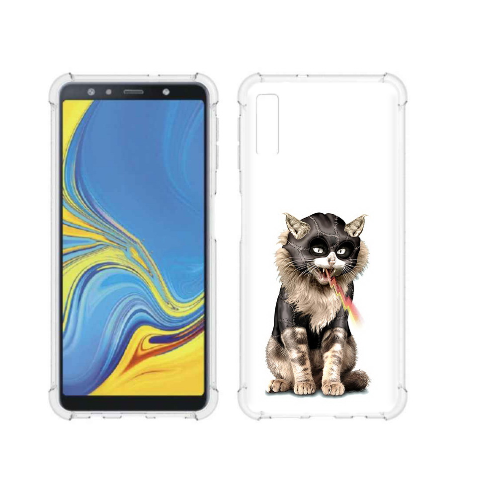 Чехол MyPads Tocco для Samsung Galaxy A7 (2018) дьяволский кот (PT95255.558.341), Прозрачный, Tocco
Чехол MyPads Tocco для Samsung Galaxy A7 (2018) дьяволский кот (PT95255.558.341), Прозрачный, Tocco