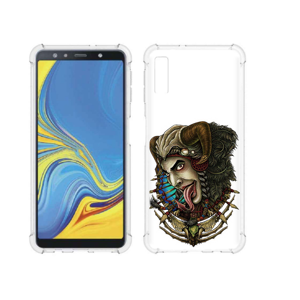 Чехол MyPads Tocco для Samsung Galaxy A7 (2018) длинный язык (PT95255.558.330), Прозрачный, Tocco
Чехол MyPads Tocco для Samsung Galaxy A7 (2018) длинный язык (PT95255.558.330), Прозрачный, Tocco