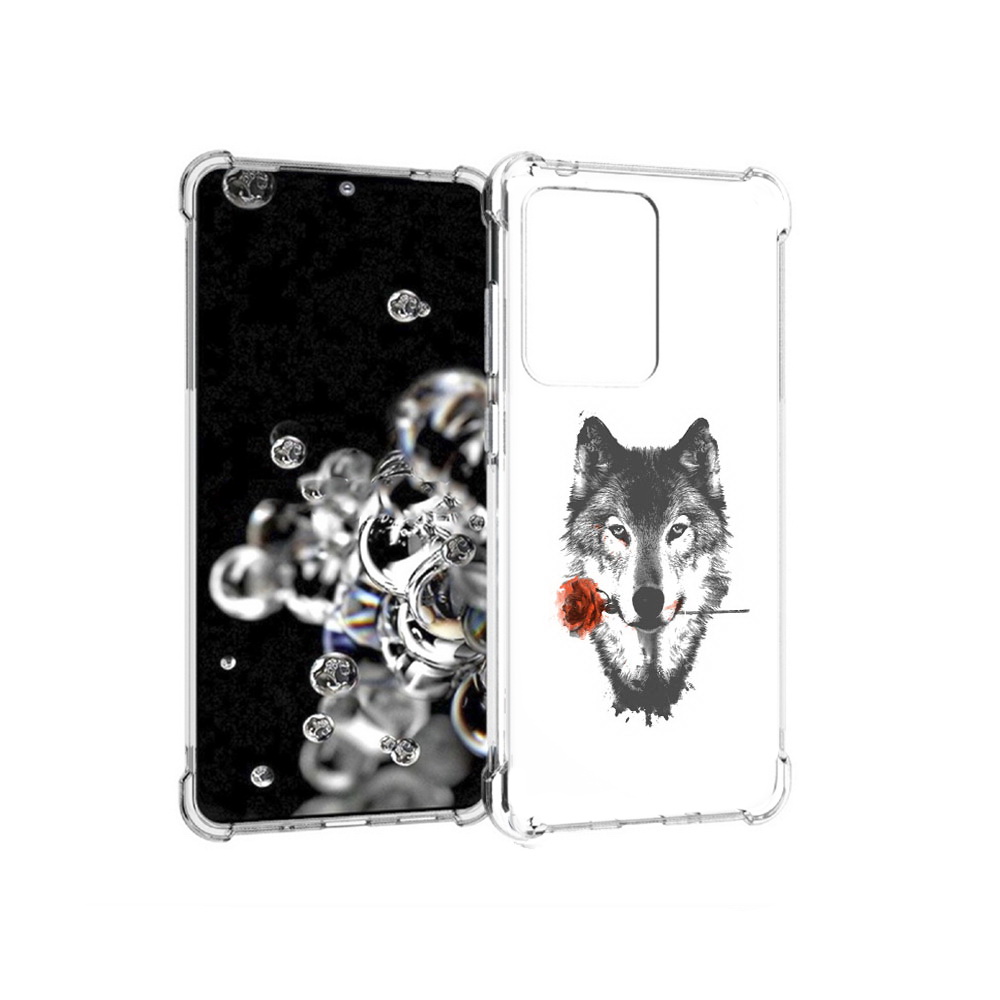 Чехол MyPads Tocco для Samsung Galaxy S20 Ultra волк с розой (PT144384.494.270), Прозрачный, Tocco
Чехол MyPads Tocco для Samsung Galaxy S20 Ultra волк с розой (PT144384.494.270), Прозрачный, Tocco