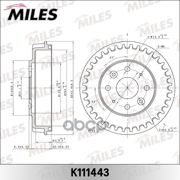 Барабан Тормозной Kia Spectra 00-, Sephia I 93-, Shuma I, Ii 96- Задний Miles Miles арт. K
Барабан Тормозной Kia Spectra 00-, Sephia I 93-, Shuma I, Ii 96- Задний Miles Miles арт. K