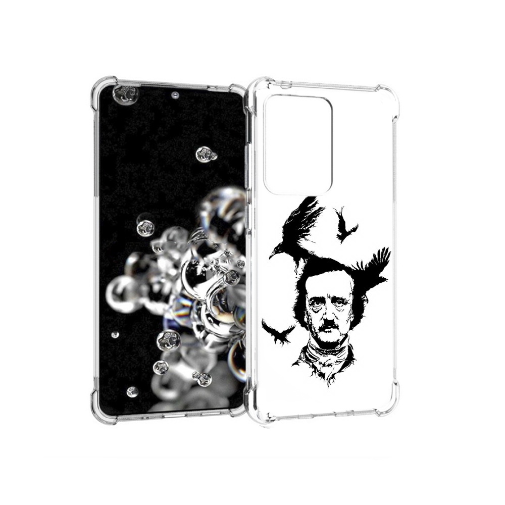 Чехол MyPads Tocco для Samsung Galaxy S20 Ultra Эдгар Аллан черно белый (PT144384.494.204), Прозрачный, Tocco
Чехол MyPads Tocco для Samsung Galaxy S20 Ultra Эдгар Аллан черно белый (PT144384.494.204), Прозрачный, Tocco