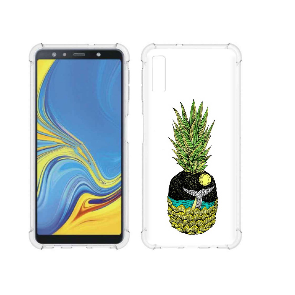 Чехол MyPads Tocco для Samsung Galaxy A7 (2018) ананас с китом (PT95255.558.220), Прозрачный, Tocco
Чехол MyPads Tocco для Samsung Galaxy A7 (2018) ананас с китом (PT95255.558.220), Прозрачный, Tocco