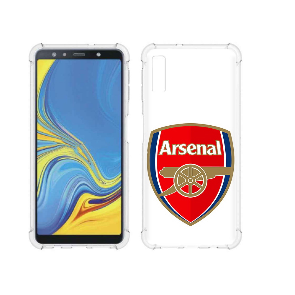 Чехол MyPads Tocco для Samsung Galaxy A7 (2018) ФК Арсенал логотип (PT95255.558.174), Прозрачный, Tocco
Чехол MyPads Tocco для Samsung Galaxy A7 (2018) ФК Арсенал логотип (PT95255.558.174), Прозрачный, Tocco