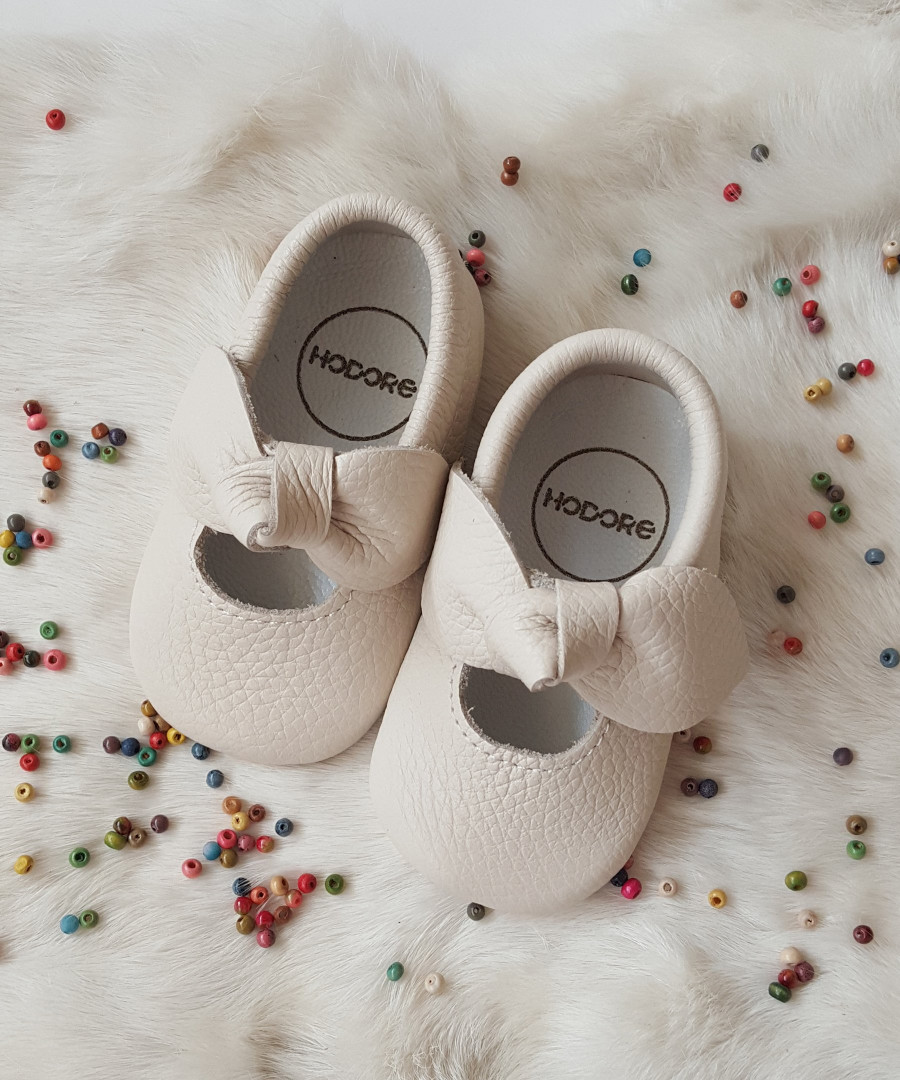 фото Мокасины детские hodore р. 21 кремовый, hb-1485e (доставка из-за рубежа)