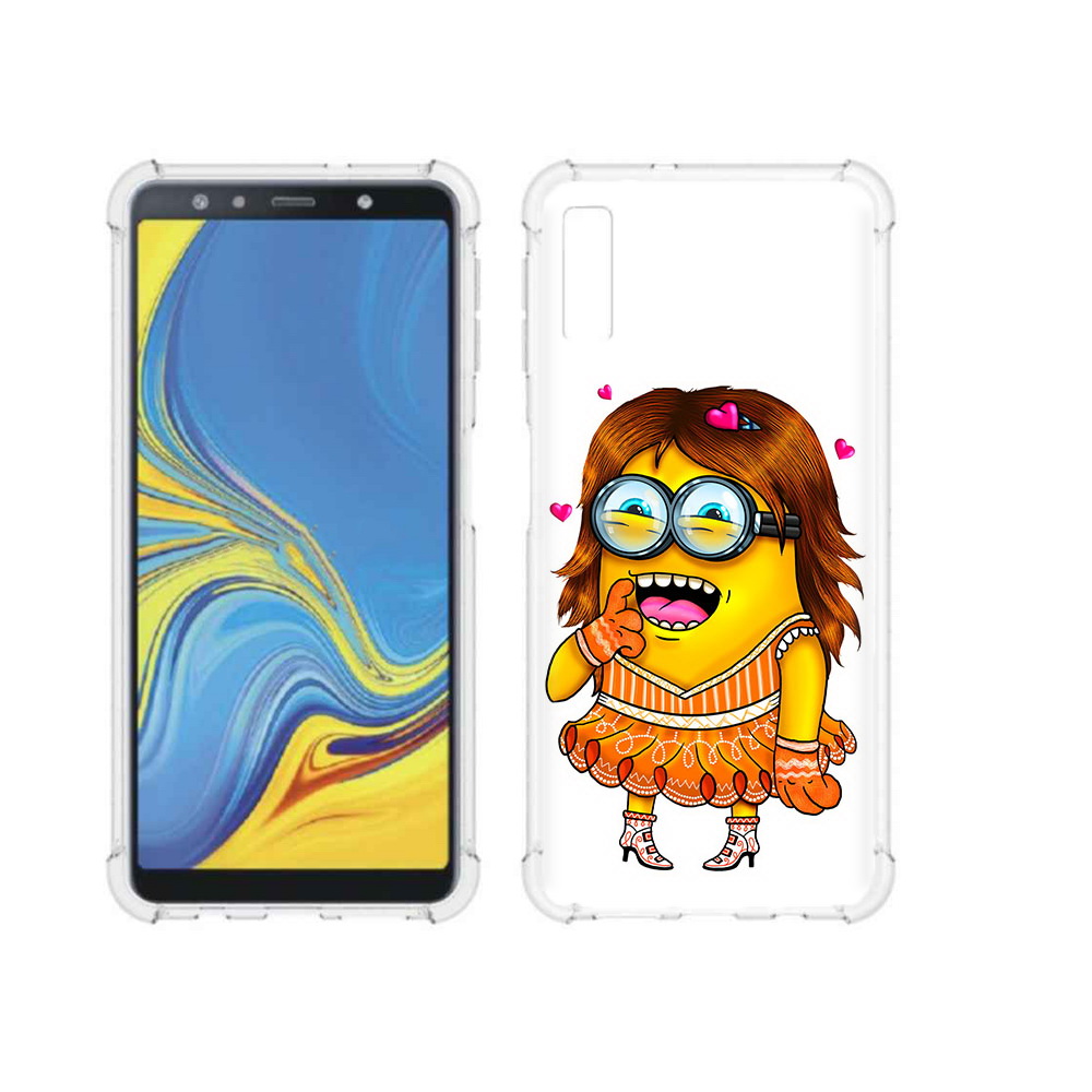 Чехол MyPads Tocco для Samsung Galaxy A7 (2018) Миньон девочка (PT95255.558.116), Прозрачный, Tocco
Чехол MyPads Tocco для Samsung Galaxy A7 (2018) Миньон девочка (PT95255.558.116), Прозрачный, Tocco