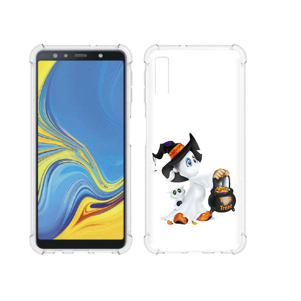 Чехол MyPads Tocco для Samsung Galaxy A7 (2018) Маленький призрак (PT95255.558.113), Прозрачный, Tocco
Чехол MyPads Tocco для Samsung Galaxy A7 (2018) Маленький призрак (PT95255.558.113), Прозрачный, Tocco