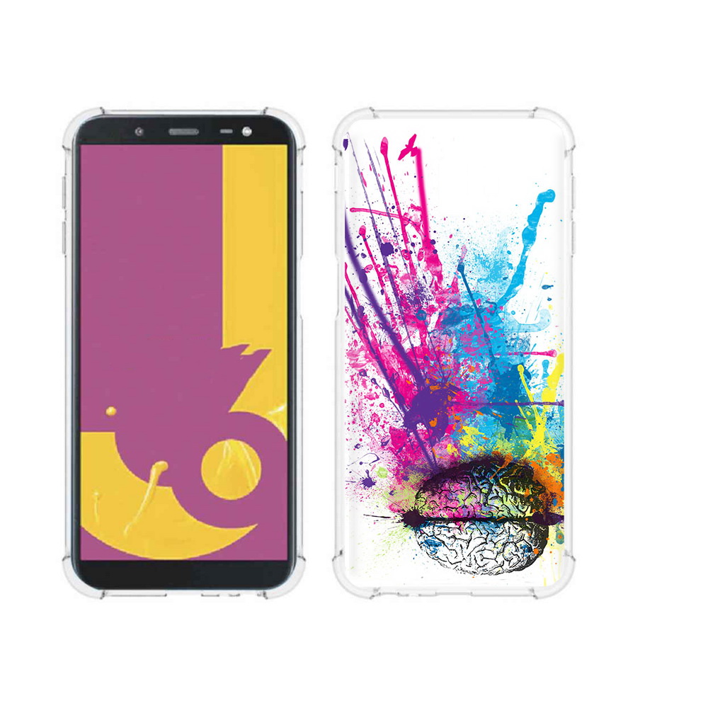 Чехол MyPads Tocco для Samsung Galaxy J6+ (2018) яркий красочный мозг (PT119175.557.710), Прозрачный, Tocco
Чехол MyPads Tocco для Samsung Galaxy J6+ (2018) яркий красочный мозг (PT119175.557.710), Прозрачный, Tocco