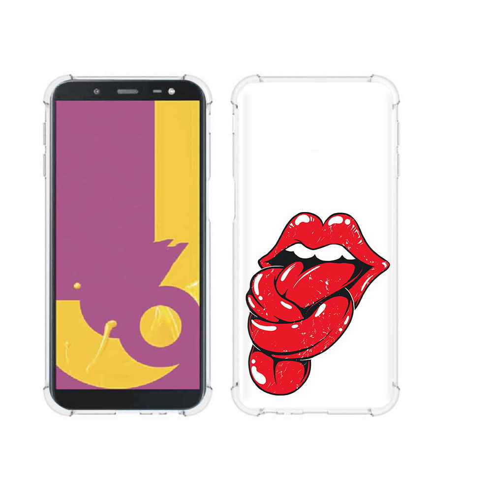 Чехол MyPads Tocco для Samsung Galaxy J6+ (2018) яркие губы с языком (PT119175.557.705), Прозрачный, Tocco
Чехол MyPads Tocco для Samsung Galaxy J6+ (2018) яркие губы с языком (PT119175.557.705), Прозрачный, Tocco