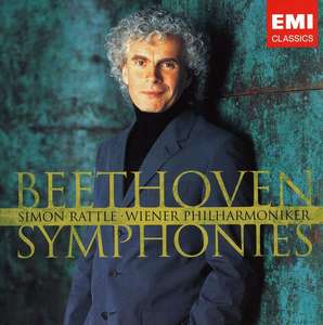 BEETHOVEN, L.V., THE COMPLETE SYMPHONIES - Rattle, S./ Vpo / Bonney, B./ Remmert, B./ Stre, 5 CD
BEETHOVEN, L.V., THE COMPLETE SYMPHONIES - Rattle, S./ Vpo / Bonney, B./ Remmert, B./ Stre, 5 CD