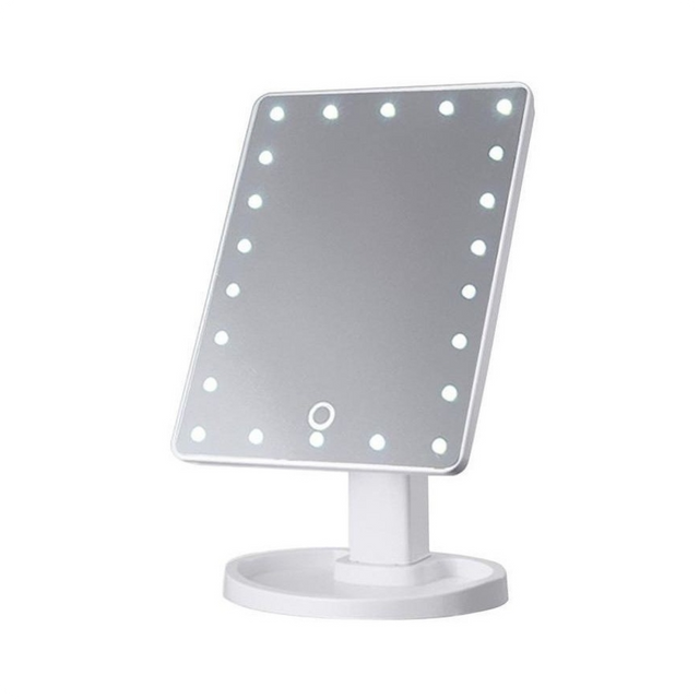 Зеркало косметическое для макияжа с подсветкой LED настольное сенсорное, 22x16 см.(черный), mirror
Зеркало косметическое для макияжа с подсветкой LED настольное сенсорное, 22x16 см.(черный), mirror