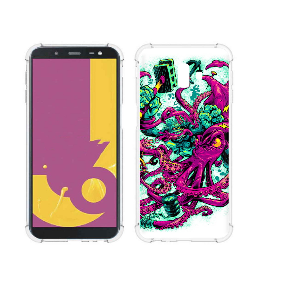 Чехол MyPads Tocco для Samsung Galaxy J6+ (2018) фиолетовый кракен (PT119175.557.657), Прозрачный, Tocco
Чехол MyPads Tocco для Samsung Galaxy J6+ (2018) фиолетовый кракен (PT119175.557.657), Прозрачный, Tocco