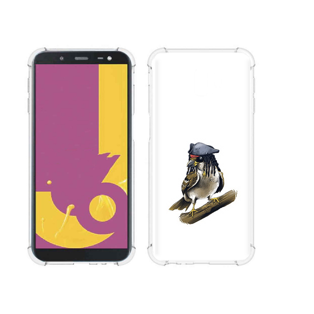 Чехол MyPads Tocco для Samsung Galaxy J6+ (2018) Джек воробей (PT119175.557.65), Прозрачный, Tocco
Чехол MyPads Tocco для Samsung Galaxy J6+ (2018) Джек воробей (PT119175.557.65), Прозрачный, Tocco