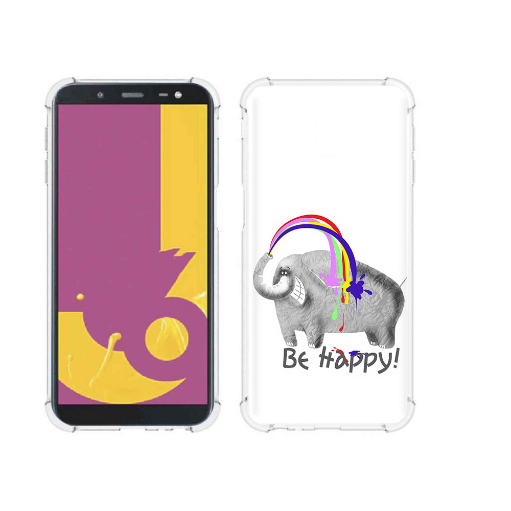 Чехол MyPads Tocco для Samsung Galaxy J6+ (2018) счастливый слон (PT119175.557.632), Прозрачный, Tocco
Чехол MyPads Tocco для Samsung Galaxy J6+ (2018) счастливый слон (PT119175.557.632), Прозрачный, Tocco