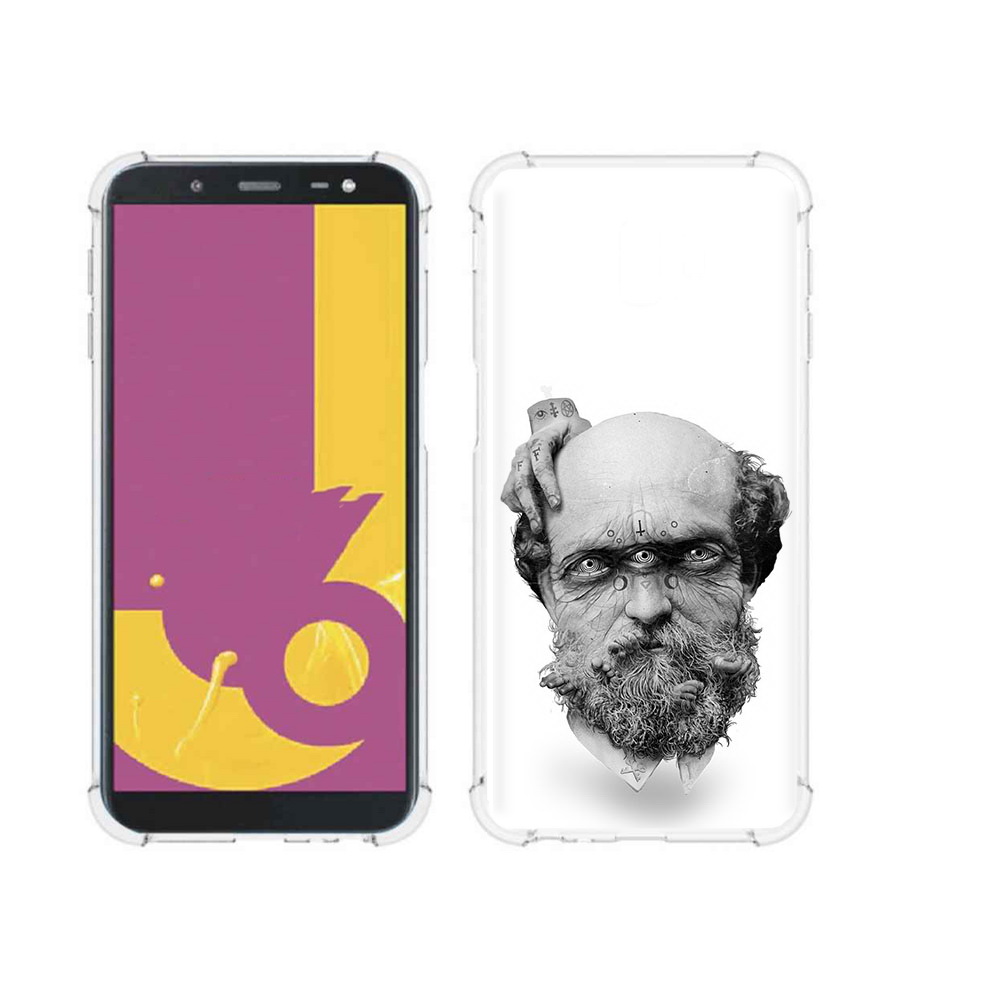 Чехол MyPads Tocco для Samsung Galaxy J6+ (2018) страшный бородатый мужчина абстракция, Прозрачный, Tocco
Чехол MyPads Tocco для Samsung Galaxy J6+ (2018) страшный бородатый мужчина абстракция, Прозрачный, Tocco