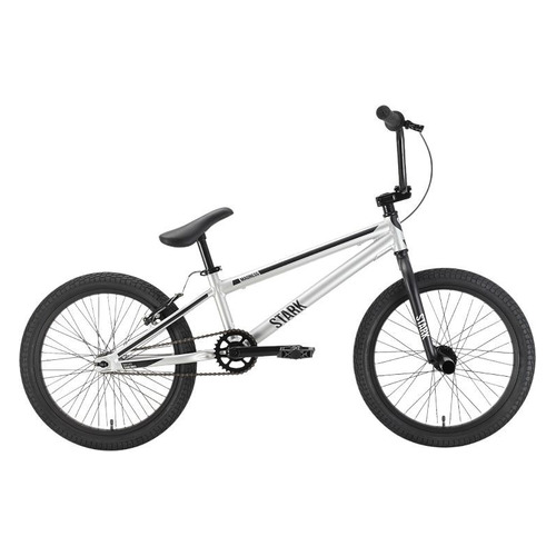 Велосипед STARK Madness BMX Race (2022), BMX (взрослый), рама 9", колеса 20", серебристый/
Велосипед STARK Madness BMX Race (2022), BMX (взрослый), рама 9", колеса 20", серебристый/