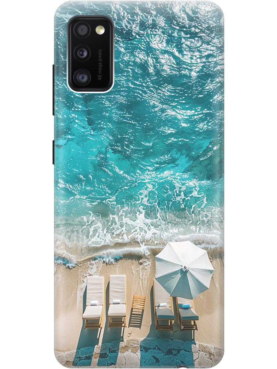 Силиконовый чехол на Samsung Galaxy A41 с принтом "Лазурное море", Прозрачный;голубой;бежевый, 722821041
Силиконовый чехол на Samsung Galaxy A41 с принтом "Лазурное море", Прозрачный;голубой;бежевый, 722821041