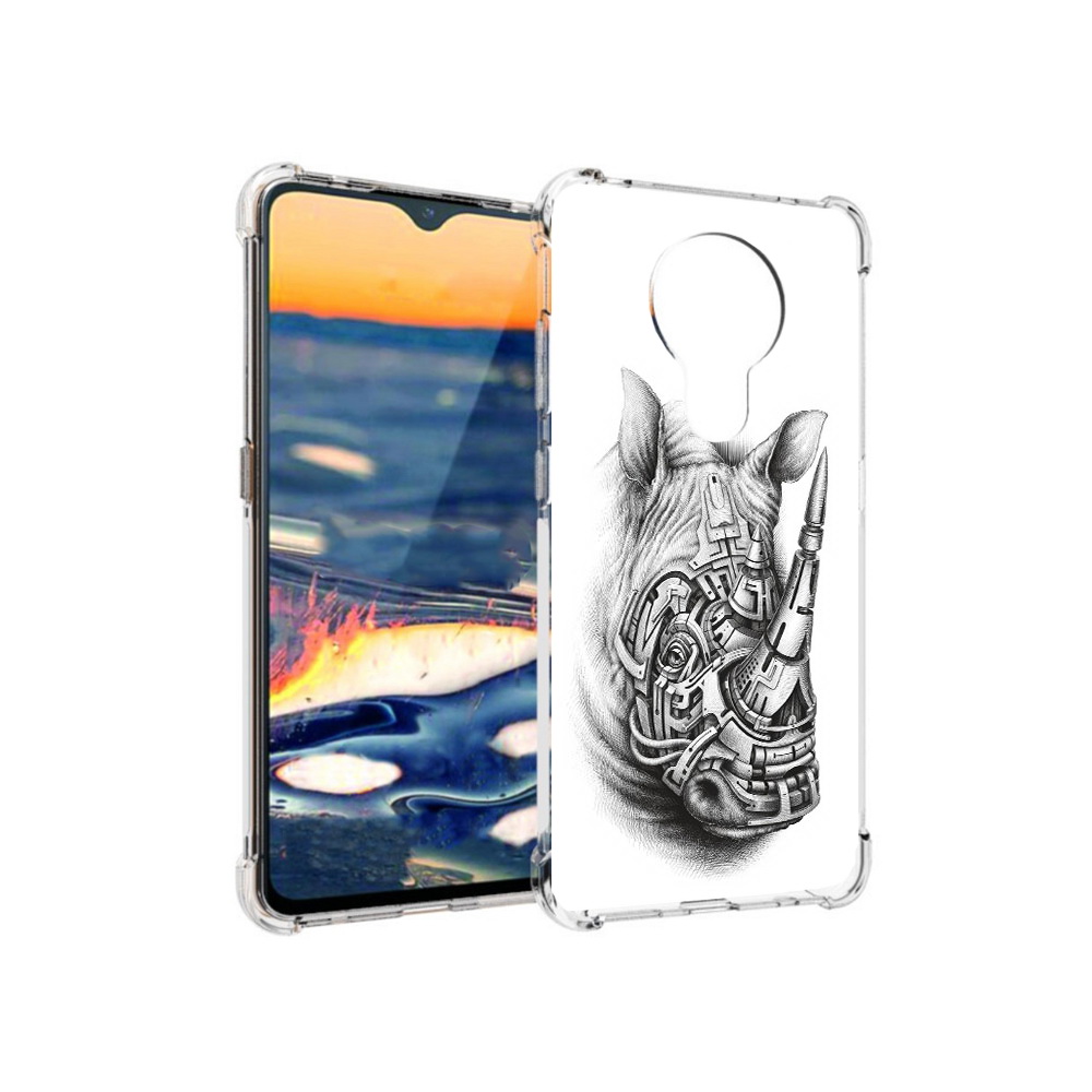 Чехол MyPads Tocco для Nokia 5.3 стальной носорог (PT227052.106.620), Прозрачный, Tocco
Чехол MyPads Tocco для Nokia 5.3 стальной носорог (PT227052.106.620), Прозрачный, Tocco