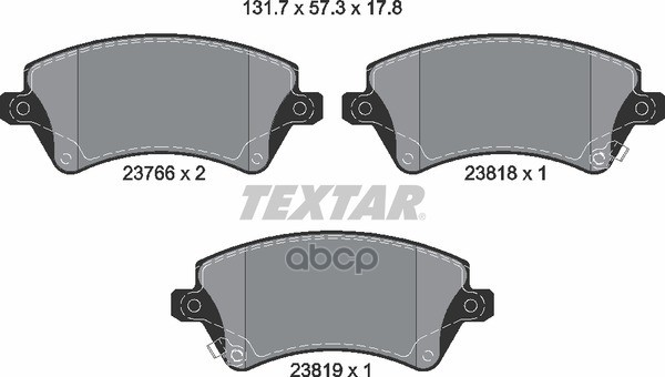 Колодки передние с противошумной пластиной q+ toyota cor 1.4-1.8 2000-> textar 2376601
Колодки передние с противошумной пластиной q+ toyota cor 1.4-1.8 2000-> textar 2376601