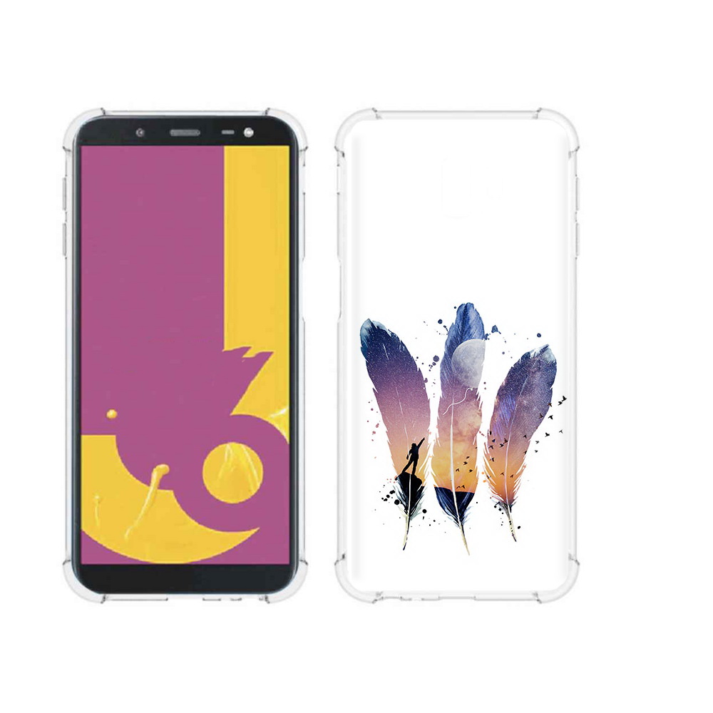 Чехол MyPads Tocco для Samsung Galaxy J6+ (2018) небесные перья (PT119175.557.519), Прозрачный, Tocco
Чехол MyPads Tocco для Samsung Galaxy J6+ (2018) небесные перья (PT119175.557.519), Прозрачный, Tocco