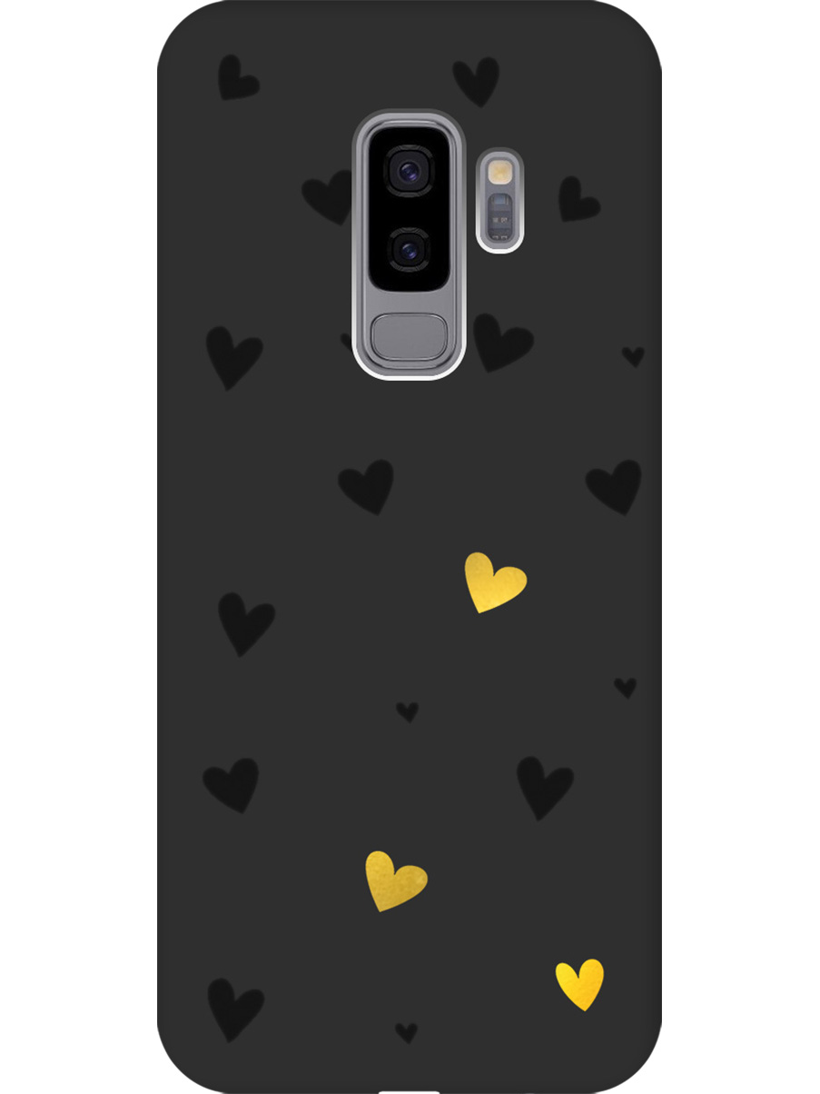 Силиконовый чехол на Samsung Galaxy S9+ с принтом "Черные сердечки" матовый черный, Черный;золотистый, 717439391
Силиконовый чехол на Samsung Galaxy S9+ с принтом "Черные сердечки" матовый черный, Черный;золотистый, 717439391